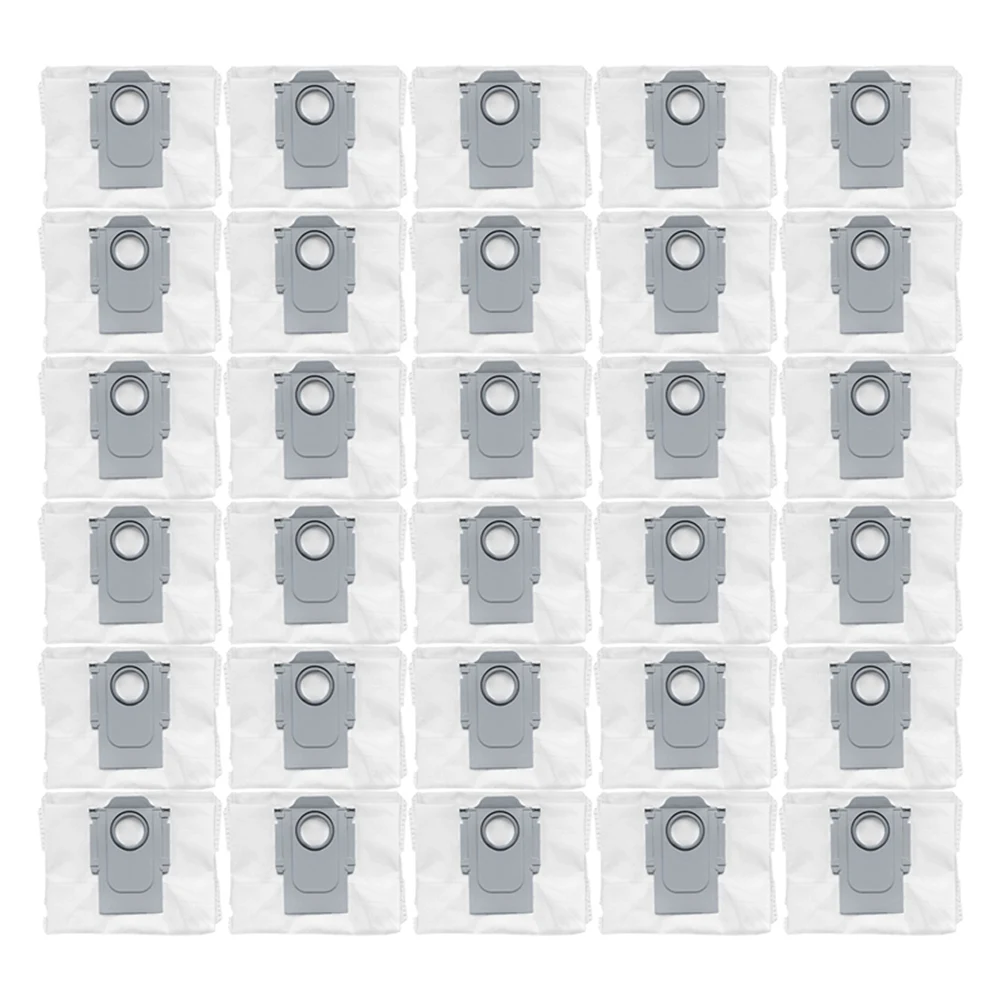 30 Шт. Сменные Аксессуары для Пылесборников Roborock T8, G10S, Q7 MAX, Q7 Max +, S7 MAXV Ultra Роботизированный пылесос
