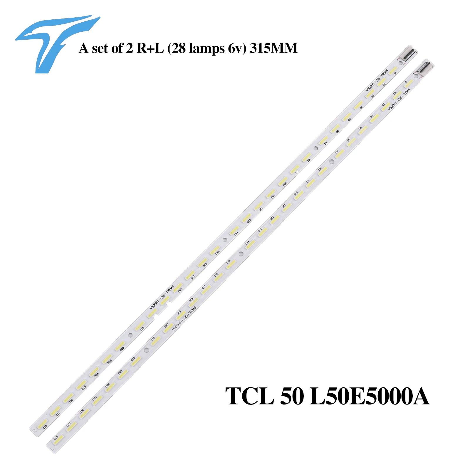 50EL300C светодиодный V500H1-LS5-TLEM4 TREM4 4A-D078708 1 шт. = 28 светодиодный 315 мм 100% новый