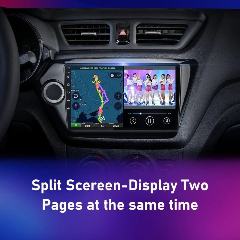 Srnubi 2 Din Android 11 Автомобильный Радиоприемник для Kia RIO 3 2011-2016 Мультимедийный плеер 2din Carplay Стерео Навигация GPS DVD Головное устройство