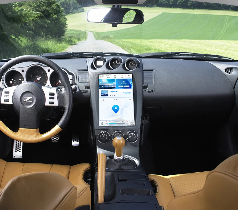 12,1 Дюймовый Автомобильный радиоприемник Для Nissan 350Z Z33 2002-2007 с 128 Г Авто Аудио Стерео Android GPS Навигация Головное устройство Видеоплеер