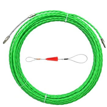 1 комплект Съемника кабеля для рыбной ленты 4,5 мм Съемник электрического кабеля для домашних ЖИВОТНЫХ 10 М 33 фута Зеленый