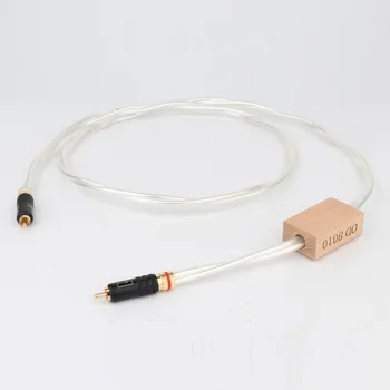 1 шт. высококачественный цифровой коаксиальный RCA сбалансированный аудиокабель Hi-Fi аудио RCA Коаксиальный кабель