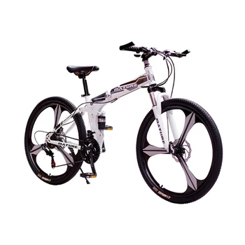26-дюймовый Велосипед, складной Велосипед для взрослых, нескользящая износостойкая шина, колесо с тремя ножами, Спицевое колесо Для горного велоспорта
