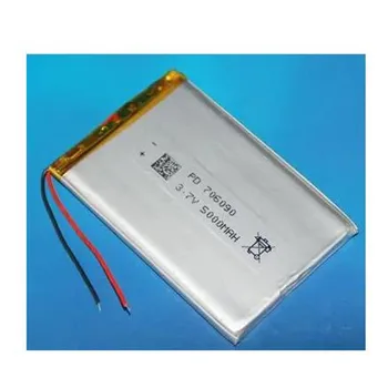706090 3,7 В 5000 мАч Полимерная литий-ионная аккумуляторная батарея Li-po высшего качества