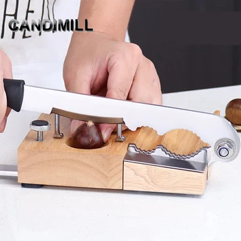 CANDIMILL 3 в 1 Ручной Орехорез Пекан, Открывалка для чистки грецких орехов, Машина для резки каштанов