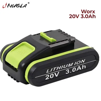 Ersetzen Worx 3,0 Ah 20V Lithium-Ionen Batterie WA3551.WA3553for Alle Garten Werkzeuge Und Power  Von