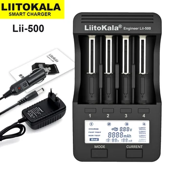 Liitokala Lii-500 Lii-PD4 Lii-S8 Lii-600 3,7 В 18650 18350 18500 16340 17500 26650 1,2 В AA AAA NiMH Литиевая Батарея Зарядное Устройство