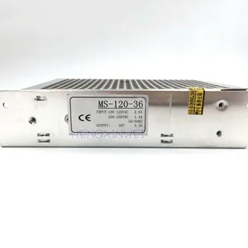 MS-120-12 MS-120-15 MS-120-24 MS-120-36 MS-120-48 Блок питания с одним переключением 120 Вт Преобразователь переменного тока в постоянный
