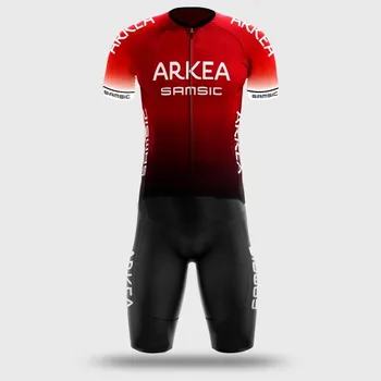 Skinsuit 2020 ARKEA SAMSIC TEAM, красное боди, летняя велосипедная майка, Велосипедная одежда MTB Maillot Ropa Ciclismo