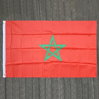 xvggdg 90 x 150 см флаг Марокко, баннер, висящие национальные флаги, украшение для дома в Марокко