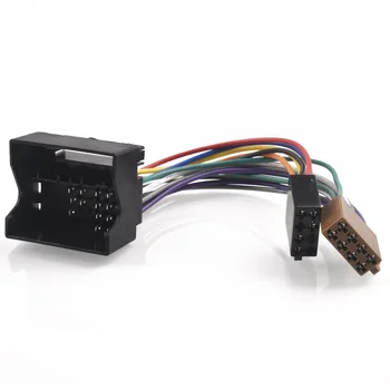 Автомобильный радиоприемник ISO адаптер кабель-переключатель quadlock адаптер для vw Polo Bora Golf V Touran Tiguan для Audi a4 a5 a6