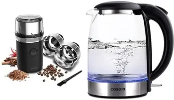 Кофемолки с электрическим чайником Cosori