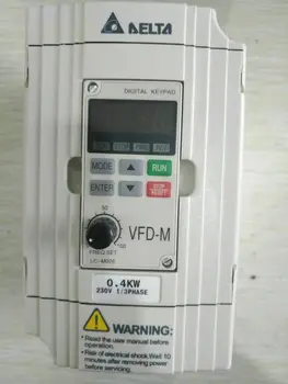 новый в коробке инвертор VFD-M VFD004M21A 1PH/3PH 230 В/0,4 кВт