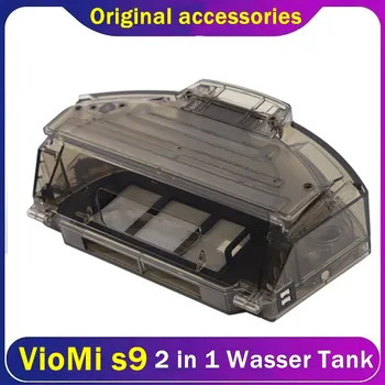 Оригинальный резервуар для воды Viomi S9 2-в-1 С пыленепроницаемой коробкой Аксессуары для роботизированного пылесоса Для подметания, Сиденье для зарядки с Hepa-фильтром