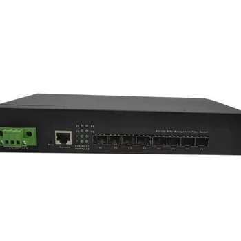 Полностью 10-гигабитный 8-портовый сетевой коммутатор Ethernet с управлением L2 для Дата-центра