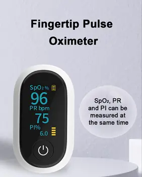 Портативный пальцевой пульсоксиметр, измеритель насыщения крови кислородом, пульсометр, OLED Oximetro de dedo Saturometro Monitor
