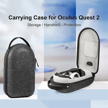 Уличный Чехол для переноски, сумка для хранения в путешествии, Защитный чехол, аксессуары для виртуальной гарнитуры для Oculus Quest2, сумка