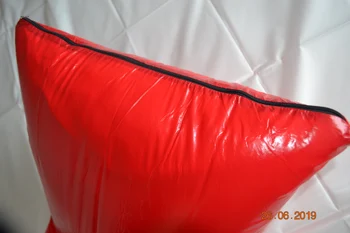 ​водонепроницаемый пододеяльник, 1 шт., 220x200 см, на молнии, красный