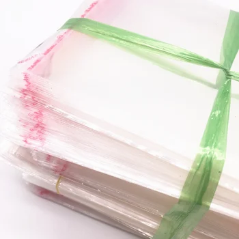 100шт 7x11 см Закрывающийся Полиэтиленовый пакет Прозрачный Пластиковый пакет Opp Пластиковые пакеты Самоклеящаяся Печать Сумка Для изготовления ювелирных изделий