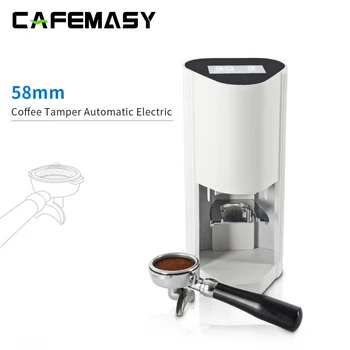 CAFEMASY 58 мм Кофе-трамбовка Для кофе Автоматический Электрический Пресс для порошка в зернах, инструмент для приготовления кофе для Эспрессо Коммерческий инструмент для приготовления кофе