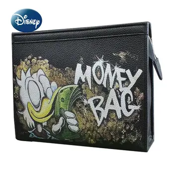 Disney Donald Duck Новая сумка, Модная мужская сумка через плечо, Роскошная брендовая женская сумка Большой емкости Высокого качества