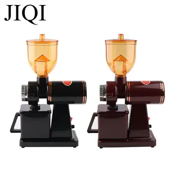 JIQI 110 В/220 В Автоматическая электрическая кофемолка для измельчения кофейных зерен Емкость для хранения (250 г) кофейная мельница