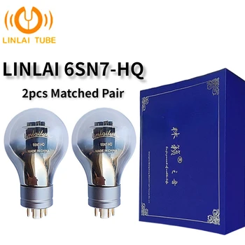 LINLAI 6SN7-HQ Вакуумная трубка HIFI Аудио Клапан Заменить 6SN7 CV181 6N8P 6H8C Электронный Ламповый усилитель Комплект DIY Match Quad