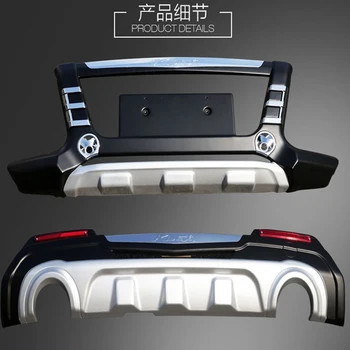 Автомобильный обвес для губ переднего бампера, спойлер, Разветвитель Canard, диффузор из углеродного волокна для бампера Ford kuga C-MAX