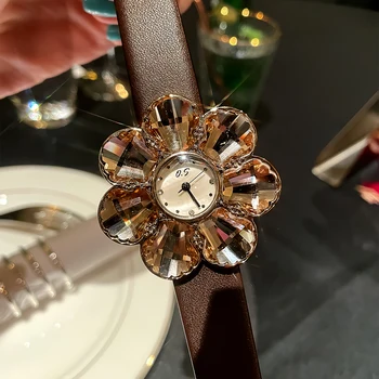 Аутентичные часы с большим циферблатом, женские часы высокого качества, женские роскошные нишевые женские часы