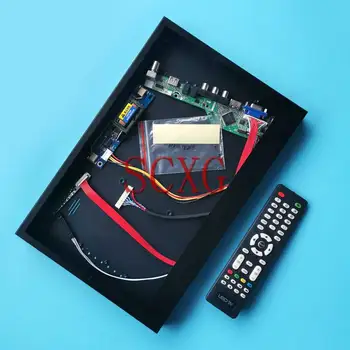 Для B150XN05 B150XN06 LP150X12 ТВ Аналоговая плата драйвера + Металлический Корпус VGA HDMI-Совместимый USB 1024*768 DIY Kit 2CCFL 15 