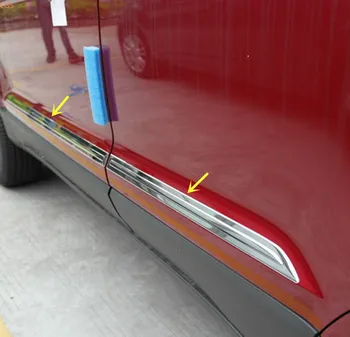 Для Ford Ecosport 2013-2019 декоративная полоса для кузова из нержавеющей стали, накладка для отделки дверей, защита от царапин, автомобильные аксессуары