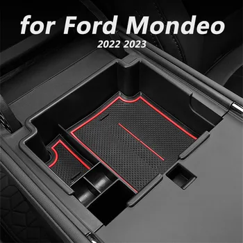 для Ford Mondeo 2022 2023, аксессуары для украшения интерьера автомобиля, подлокотник, коробка для хранения, разделительный слой, 1 шт.