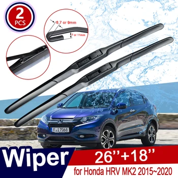 для Honda HR-V HRV MK2 2015 ~ 2020 RU Автомобильная Щетка Стеклоочистителя Переднего Ветрового Стекла Стеклоочистители Автомобильные Товары 2016 2017 2018 2019
