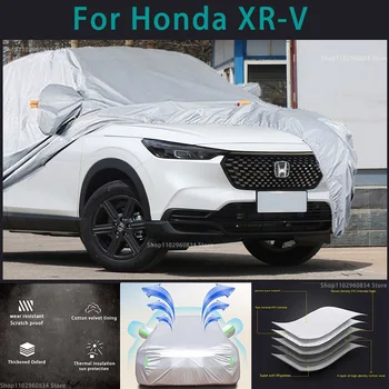 Для Honda XR-V 210T Водонепроницаемые полные автомобильные чехлы, наружная защита от солнца, ультрафиолета, пыли, дождя, Снега, Защитный чехол для авто