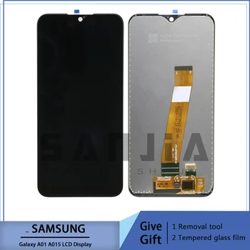 Для samsung Galaxy a01 a015 ЖК-дисплей с цифровым экраном в сборе para 5,7 polegada samsung a015f a015g a015ds com quad
