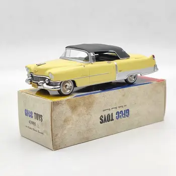 ИГРУШКИ GFCC 1:43 1954 Eldorado Convertible #43005A Модель автомобиля из сплава Ограниченной коллекции Желтого цвета