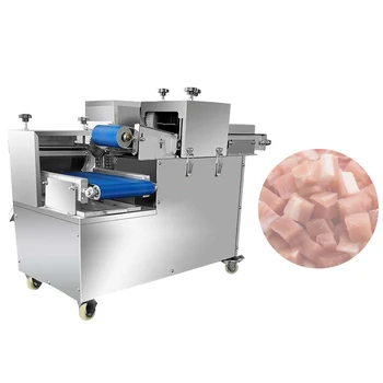 Коммерческая машина для нарезки мяса кубиками Многофункциональная Машина Для резки свежего мяса из нержавеющей стали