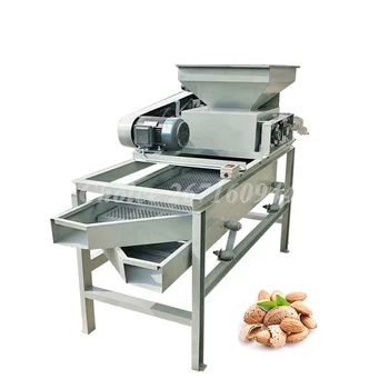 Коммерческая машина для раскалывания орехов Весом 400 кг/ч, Автоматическая Машина для Измельчения орехов Кешью, орехов Пекан, Миндаля