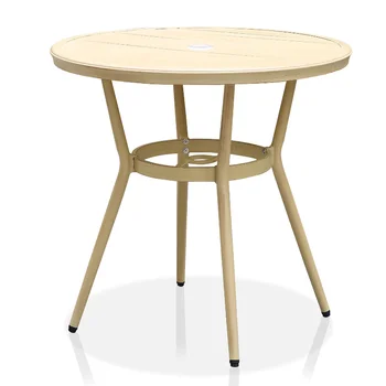 Круглый 32-дюймовый столик для бистро Furniture of America Cruz, натуральный тон