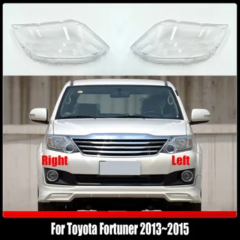 Крышка фары абажур Прозрачный абажур Корпус фары Объектив из оргстекла для Toyota Fortuner 2013 ~ 2015