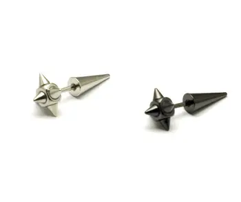 Маленькие титановые серьги-гвоздики для мальчиков в стиле панк, мужские серьги из нержавеющей стали, серьга-гвоздик 2203