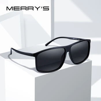 Мужские классические поляризованные солнцезащитные очки MERRYS DESIGN для вождения, рыбалки, спорта на открытом воздухе, ультралегкие, 100% Защита от ультрафиолета S8511