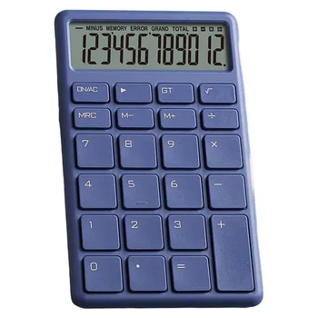 Настольный калькулятор бухгалтера из 12 цифр, Портативный электронный калькулятор для рюкзаков, кошельков, карманов