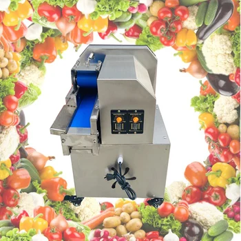 Небольшая промышленная электрическая машина для нарезки фруктов и овощей кубиками, машина для нарезки картофеля, моркови и овощей