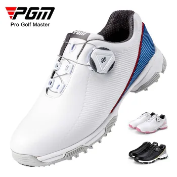 Обувь для гольфа для мальчиков и девочек PGM, водонепроницаемая, противоскользящая, легкая, мягкая и дышащая, универсальная спортивная обувь для активного отдыха XZ188