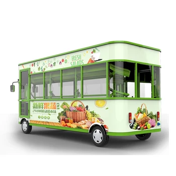 Продается передвижная тележка для уличной еды на 4 колеса, Электрический грузовик быстрого питания, Киоск по продаже фруктов и овощей, Уличная столовая
