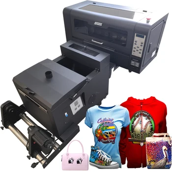 Профессиональный Dtf принтер Xp600 для печати футболок Dtf Cmyk W Ink Xp600 Принтер Dtf A3 30 см