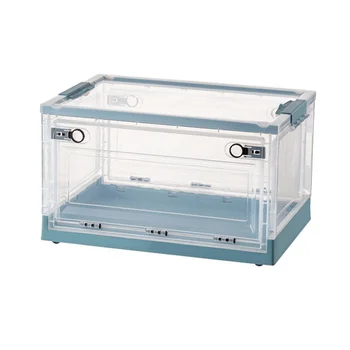 Складной ящик для хранения, штабелируемый ящик для хранения канцелярских принадлежностей, коробка для сортировки ювелирных изделий, контейнер-органайзер, шкаф для гостиной C