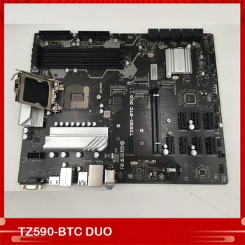 Совершенно новая Специализированная Материнская плата Для BIOSTAR TZ590-BTC DUO 9 PCIE 10 * SATA Идеальный Тест, хорошее качество