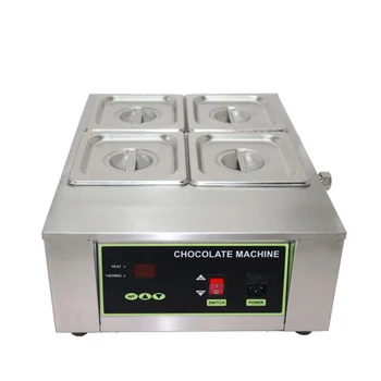 Электрическая печь для плавления шоколада с четырьмя решетками 220 В, Интеллектуальный контроль температуры, печь для разогрева шоколада